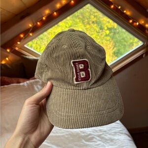 Vintage Eddie Bauer Tan Corduroy Cap